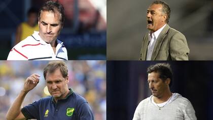 Madelón, Alfaro, Franco y Troglio, cuatro técnicos que se quedaron sin equipo