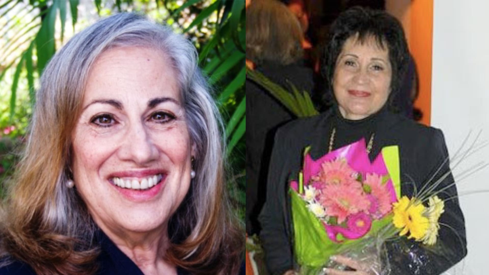 Madelyn Chaber, abogada, a la izquierda; Patricia Henley, la cliente, a la derecha