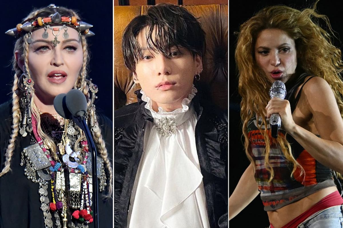 Madonna, BTS y Shakira cantarán en el show del entretiempo de la final del Mundial.