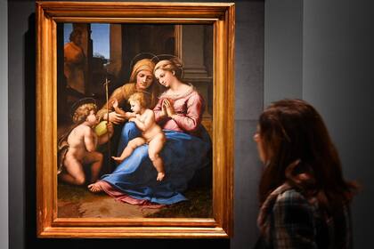 Madonna del Divino Amore, obra de los últimos años del maestro italiano