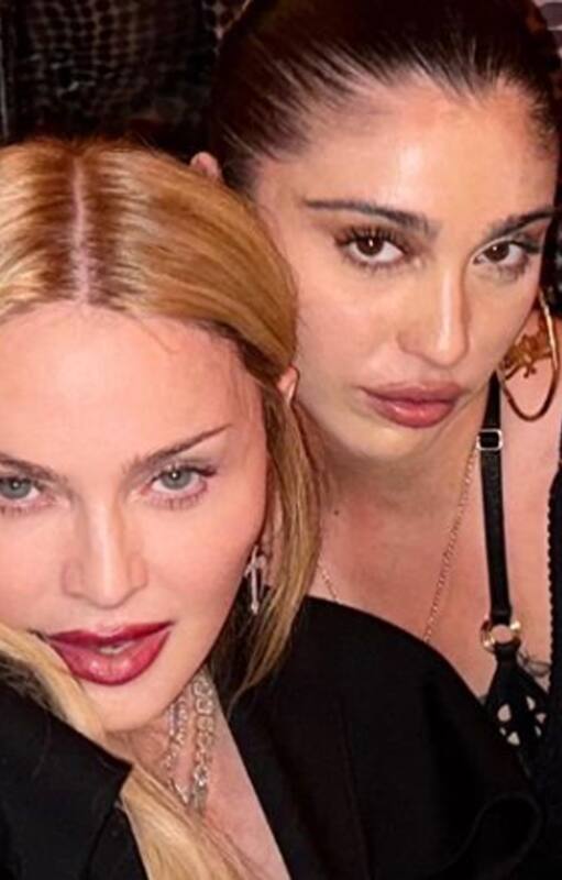 Madonna junto a su hija Lourdes