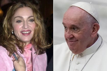 Madonna y el Papa Francisco
