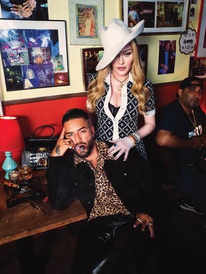 Madonna y Maluma, en Nueva York.