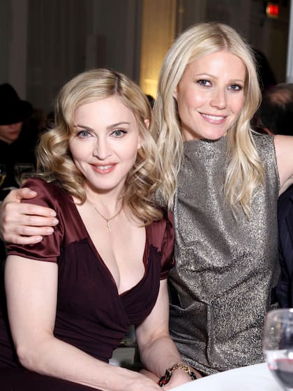 Madonna y Paltrow en 2010