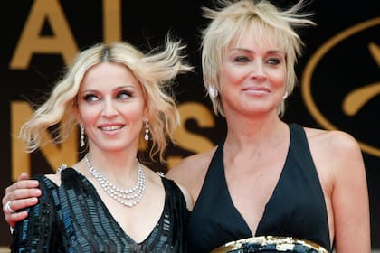 Madonna y Sharon Stone: dos mujeres fuertes con una relación extraña