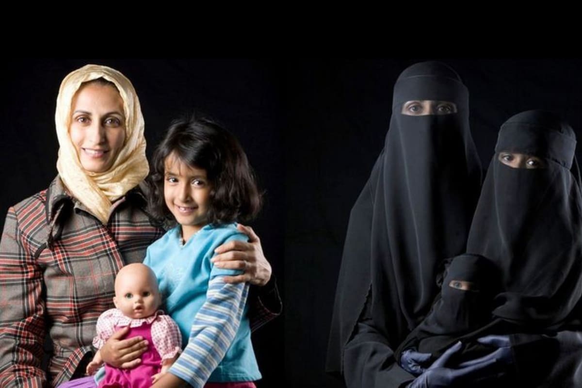 “Madre, hija y muñeca”, la foto que refleja el drama de la mujer afgana