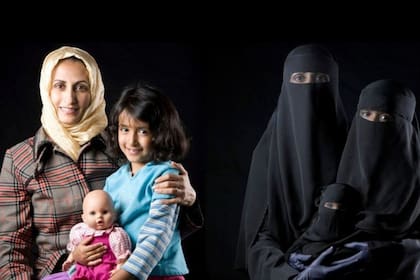“Madre, hija y muñeca”, la foto que refleja el drama de la mujer afgana