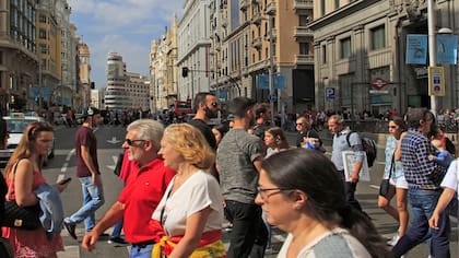 Madrid, la capital de España, es uno de los destinos más buscados históricamente por los argentinos que quieren radicarse en el exterior