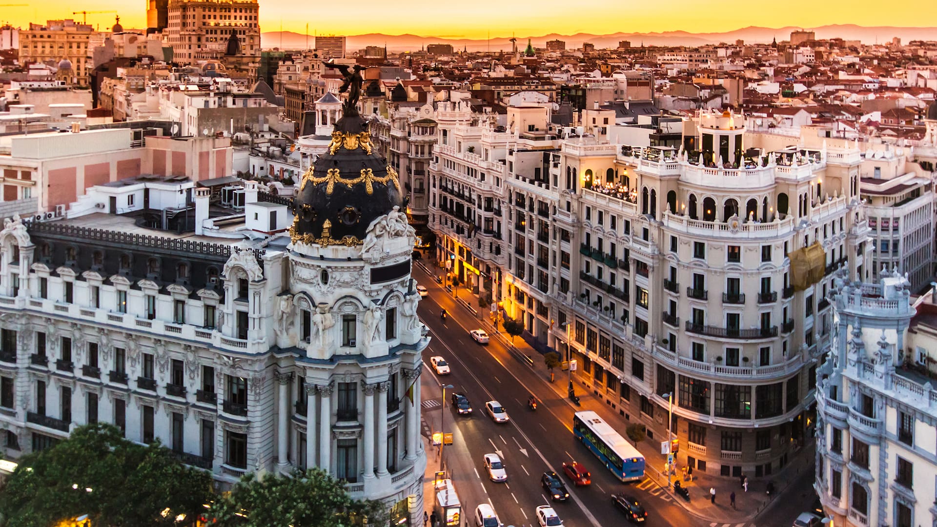 Madrid - Vista de la Gran Vía