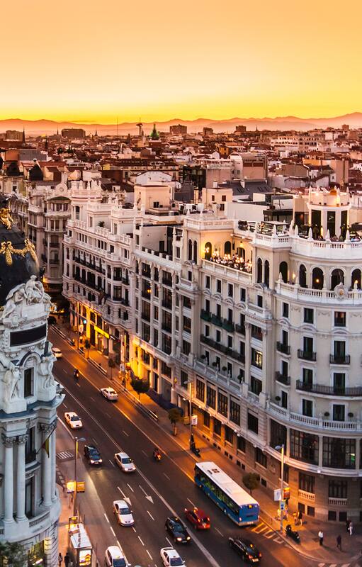 Madrid - Vista de la Gran Vía