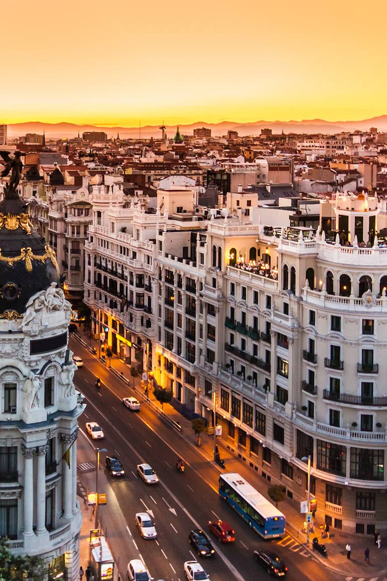 Madrid - Vista de la Gran Vía