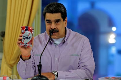 Maduro, en un acto en el Palacio de Miraflores