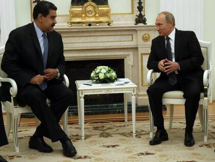 Maduro se convirtió en uno de los principales defensores de la Rusia de Putin en América Latina.
