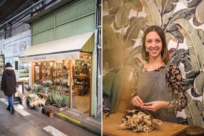 Maevia, una perlita botánica dentro del Mercado de San Telmo.