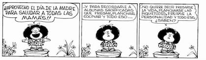 Mafalda, además, era feminista