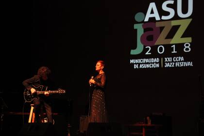 Mafalda Minnozzi y Paul Ricci, Empathia Jazz Duo, una de las revelaciones del festival.