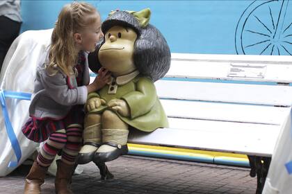 Mafaltda es la estrella de la esquina de Defensa y Chile, en San Telmo