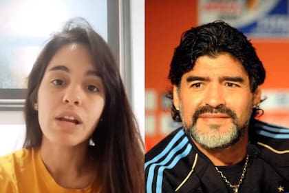 Magalí Gil, la presunta sexta hija de Diego Maradona, publicó un video luego del resultado negativo de una prueba de ADN