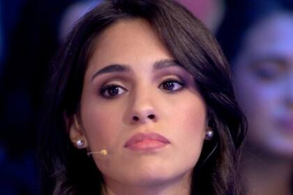 Magalí, una supuesta hija de Diego Maradona, visitó uno de los programas más vistos de la televisión italiana para contar su historia