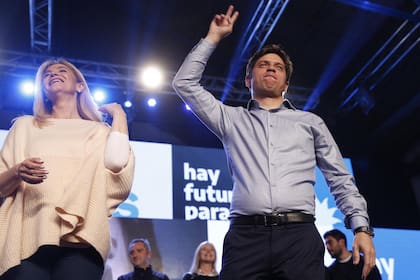 Magario y Kicillof desataron su euforia por el triunfo en el distrito más importante