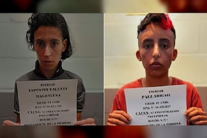 Magdalena Espósito Valenti y Abigail Páez, condenadas por el homicidio de Lucio Dupuy, en La Pampa