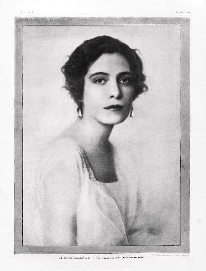 Magdalena Ortiz Basualdo de Becú, hija del propietario, Daniel Serviliano.