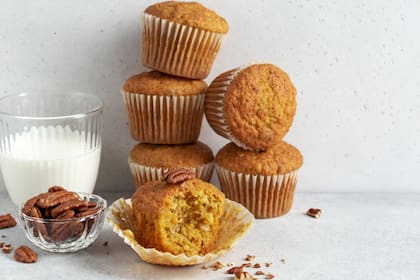 Magdalenas sin gluten.