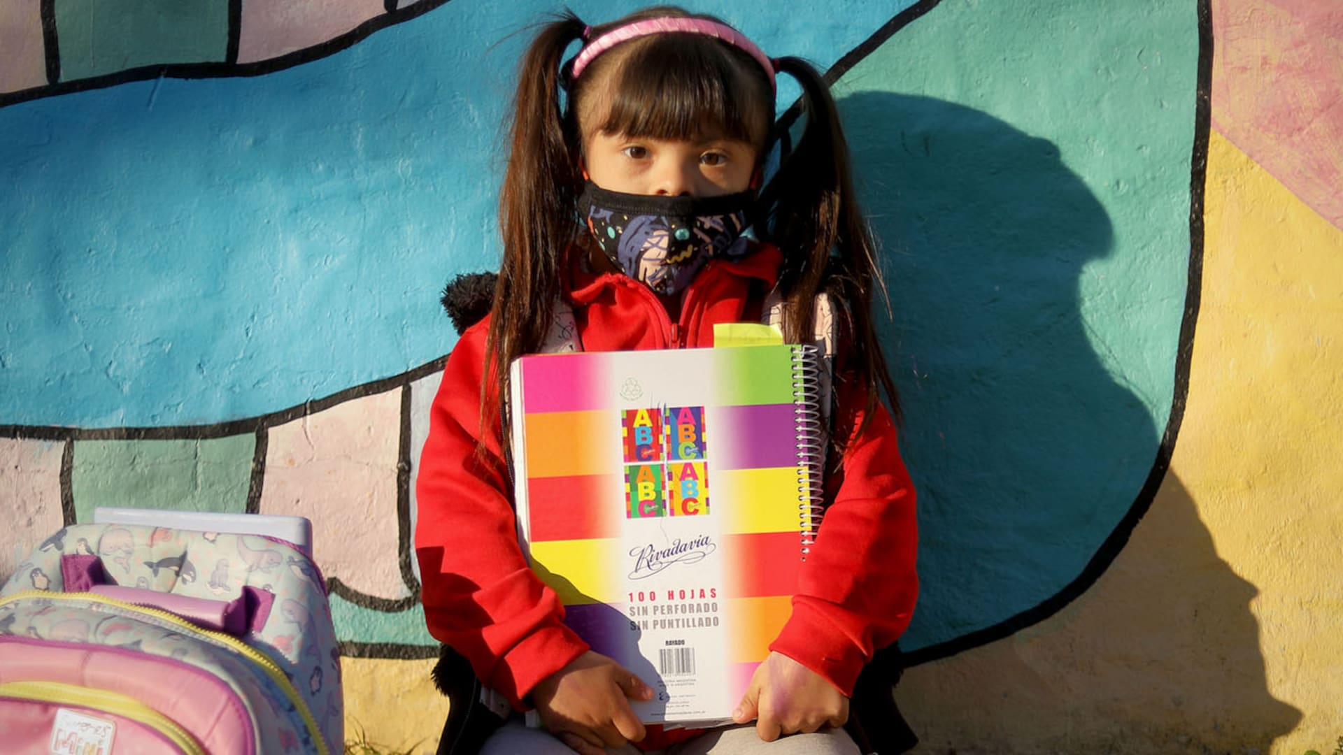 Maggie, de 7 años, tiene síndrome de Down y cursa segundo grado