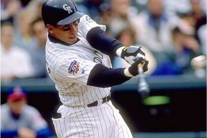 Magglio Ordóñez y Andrés Galarraga comparten el segundo lugar entre venezolanos, cada uno con cuatro temporadas de 30+ HR y 100+ CI