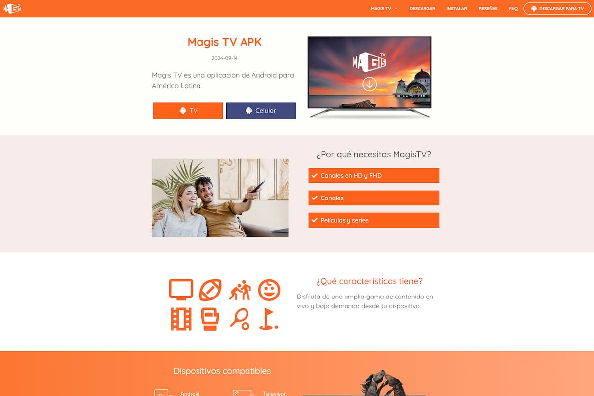 Magis TV es el mayor servicio ilegal de Televisión por Protocolo de Internet (IPTV) de Latinoamaerica