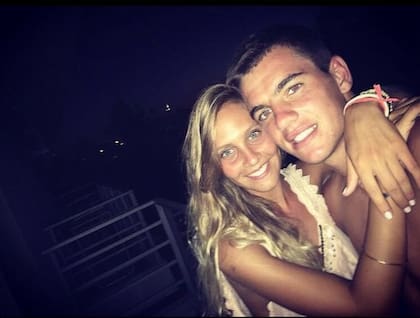 Magui Alcacer y Giovani Lo Celso se conocieron en una clínica de Rosario en 2016 (Foto: Instagram @maguialcacer)