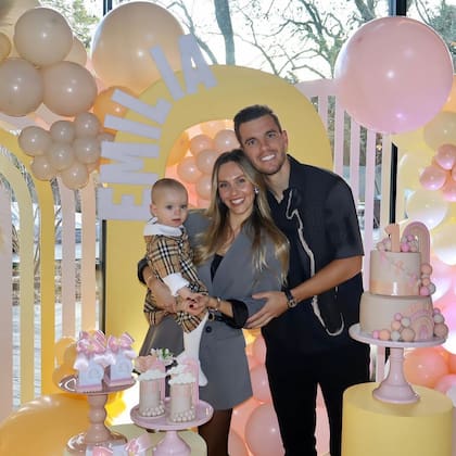 Magui Alcácer y su hija Emilia, alentarán a Gio Lo Celso en la Copa América 2024