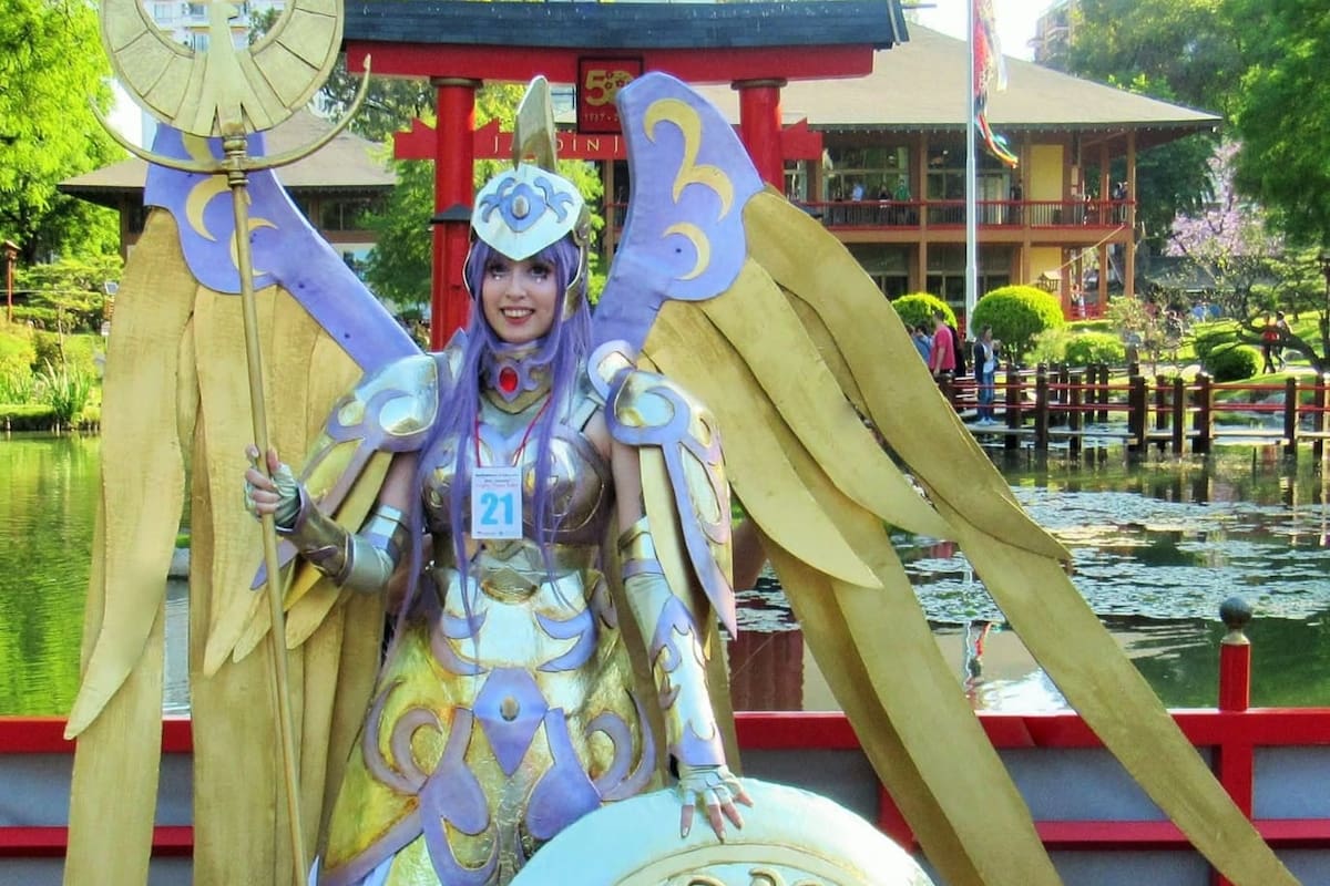 Mai, ganadora del concurso de cosplay organizado por la Fundación Cultural Argentino Japonesa