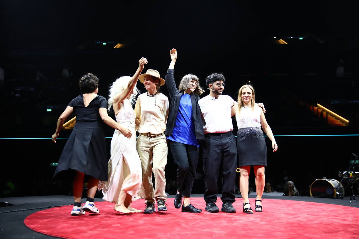 Maia Mónaco, artista multidisciplinaria; Kai Pacha, una eco emprendedora cordobesa; Juliana Iriart, conductora de TEDxRíodelaPlata; Jeremías Agustín, tiktoker de contenido callejero y Jimena Rodríguez, astrónoma