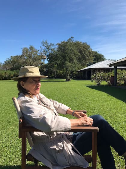 Maita González Sampaio está al frente de la atención de la hostería.