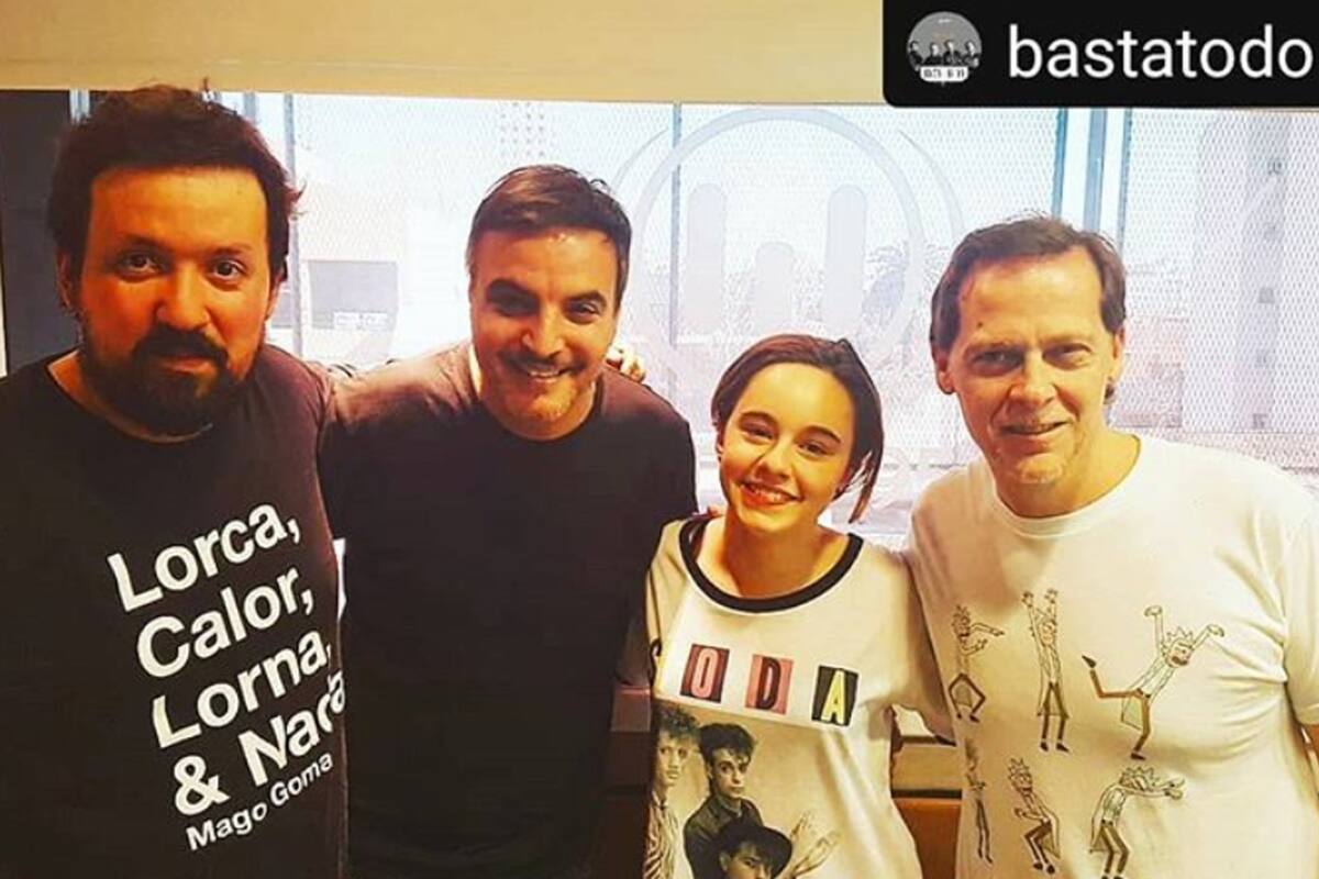 Maite Lanata y el extraño momento con su abuelo al aire