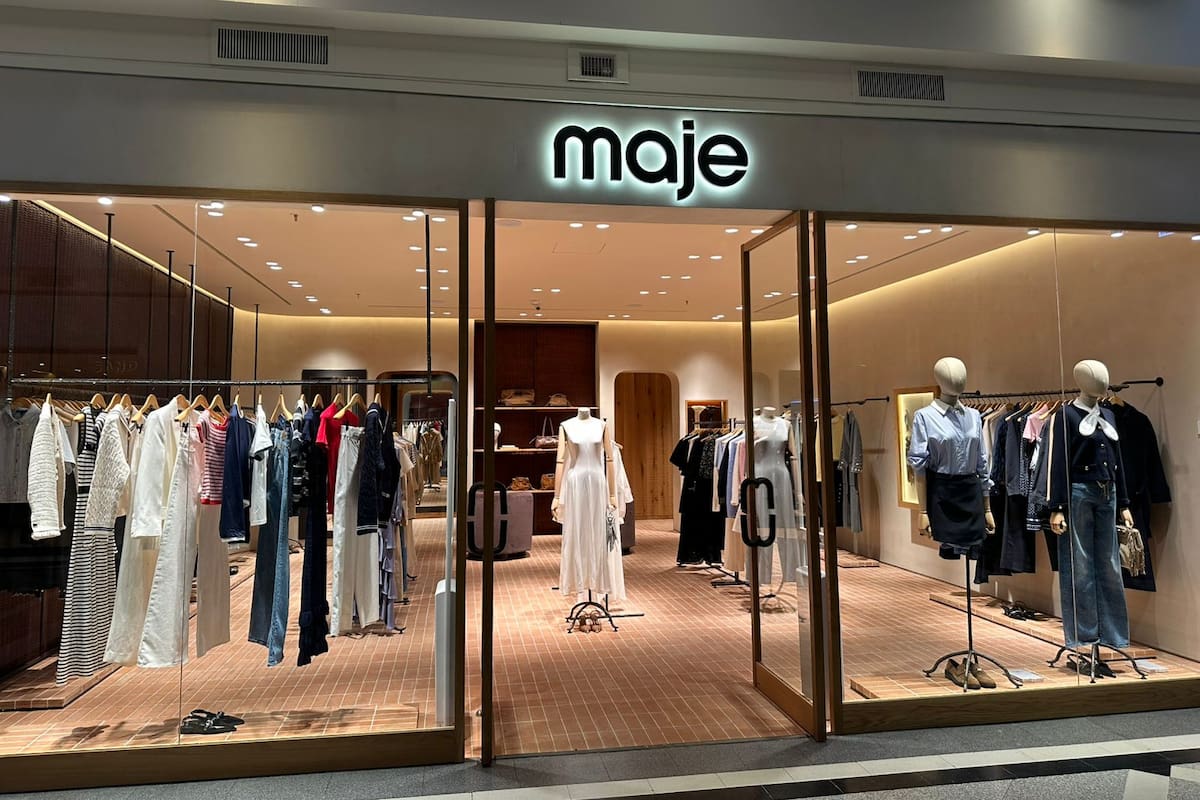 Maje cortó las cintas de su primera tienda en Alcorta Shopping