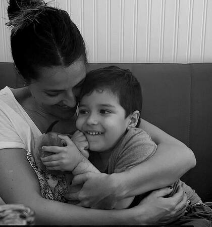 El nené de mamá Maju Lozano