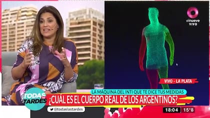 Maju Lozano en su programa de El Nueve