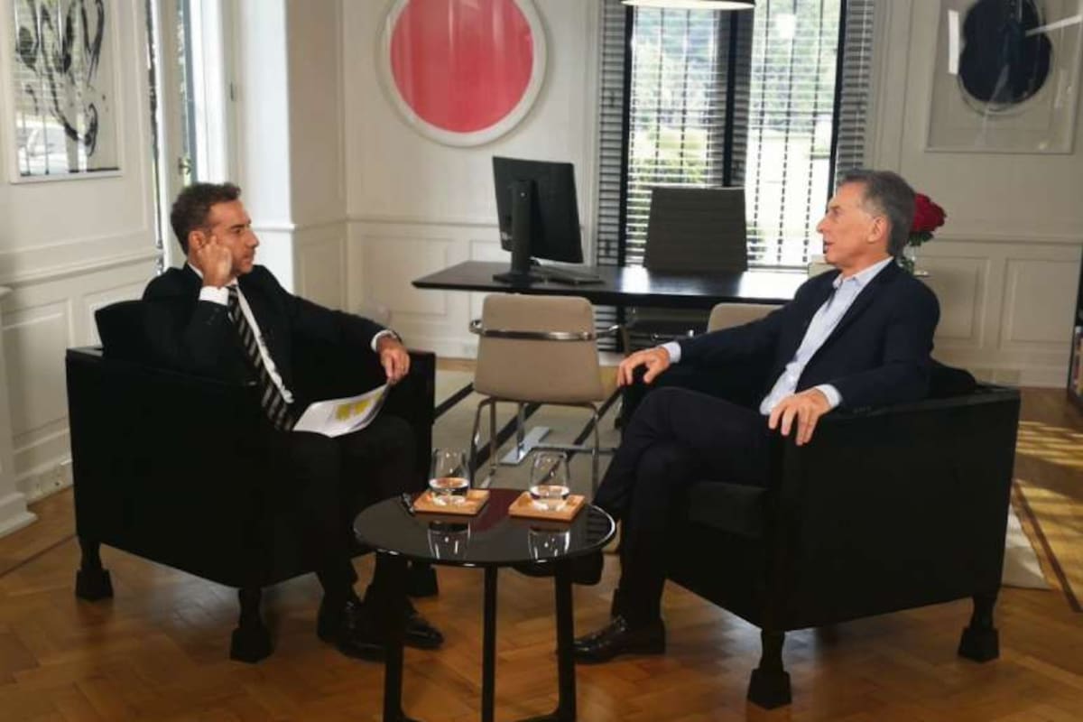 Majul entrevistó en su programa al Presidente