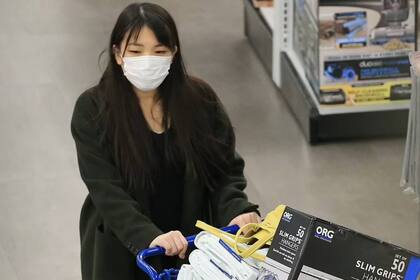 Mako compró toallas, perchas, canastos y otros artículos para la organización de su hogar