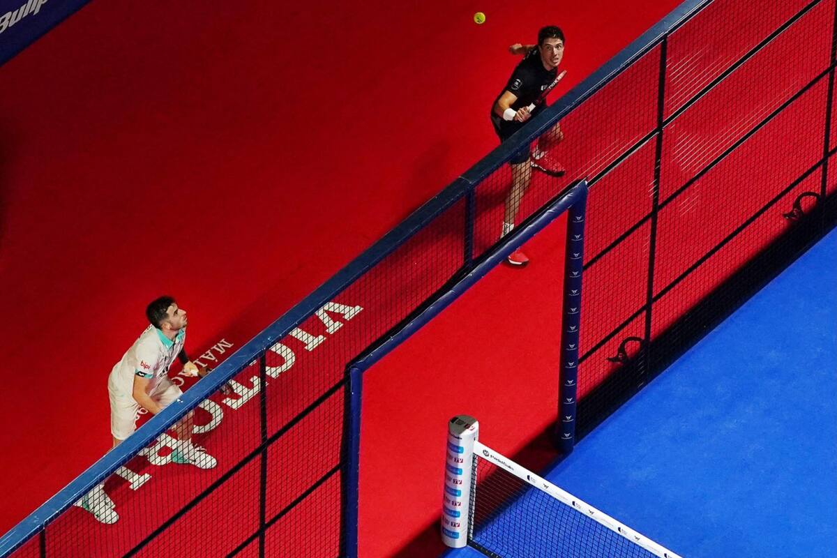 Málaga Open de padel: el momento exacto del puntazo de Agustín Tapia