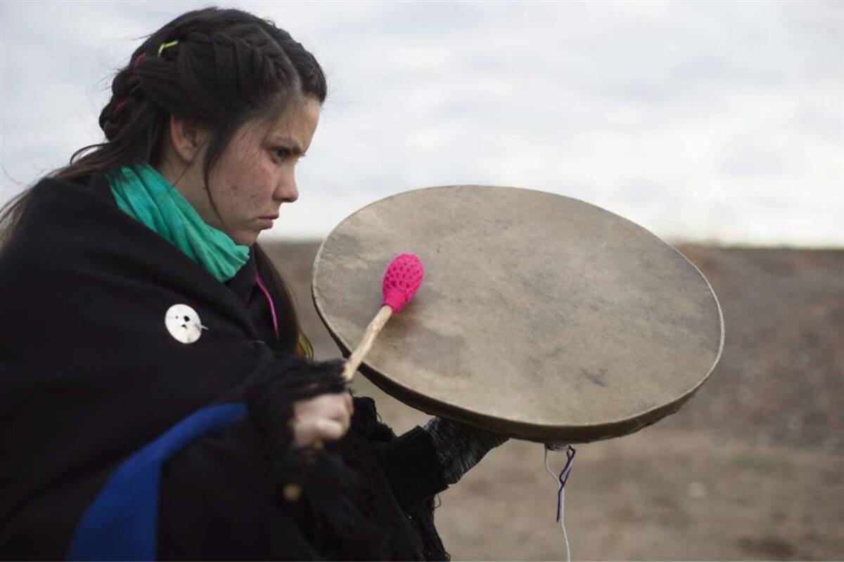 Malén Nawel integrante del grupo Puel Kona