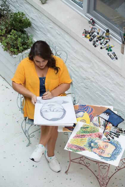Malena acaba de estrenar su primer unipersonal, Querido diario (Complejo La Plaza), inspirado en los diarios íntimos que escribía en su adolescencia y que aún guarda como auténticos tesoros.