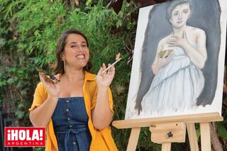 Malena Guinzburg: la eterna comparación con su papá y la pintura como cable a tierra
