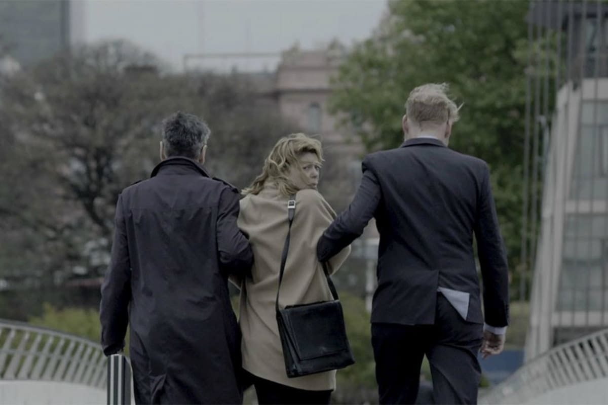 Malena Figó en Dédalo, la serie que emite Canal 9