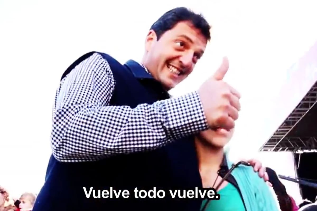 Malena Galmarini compartió el video esta madrugada