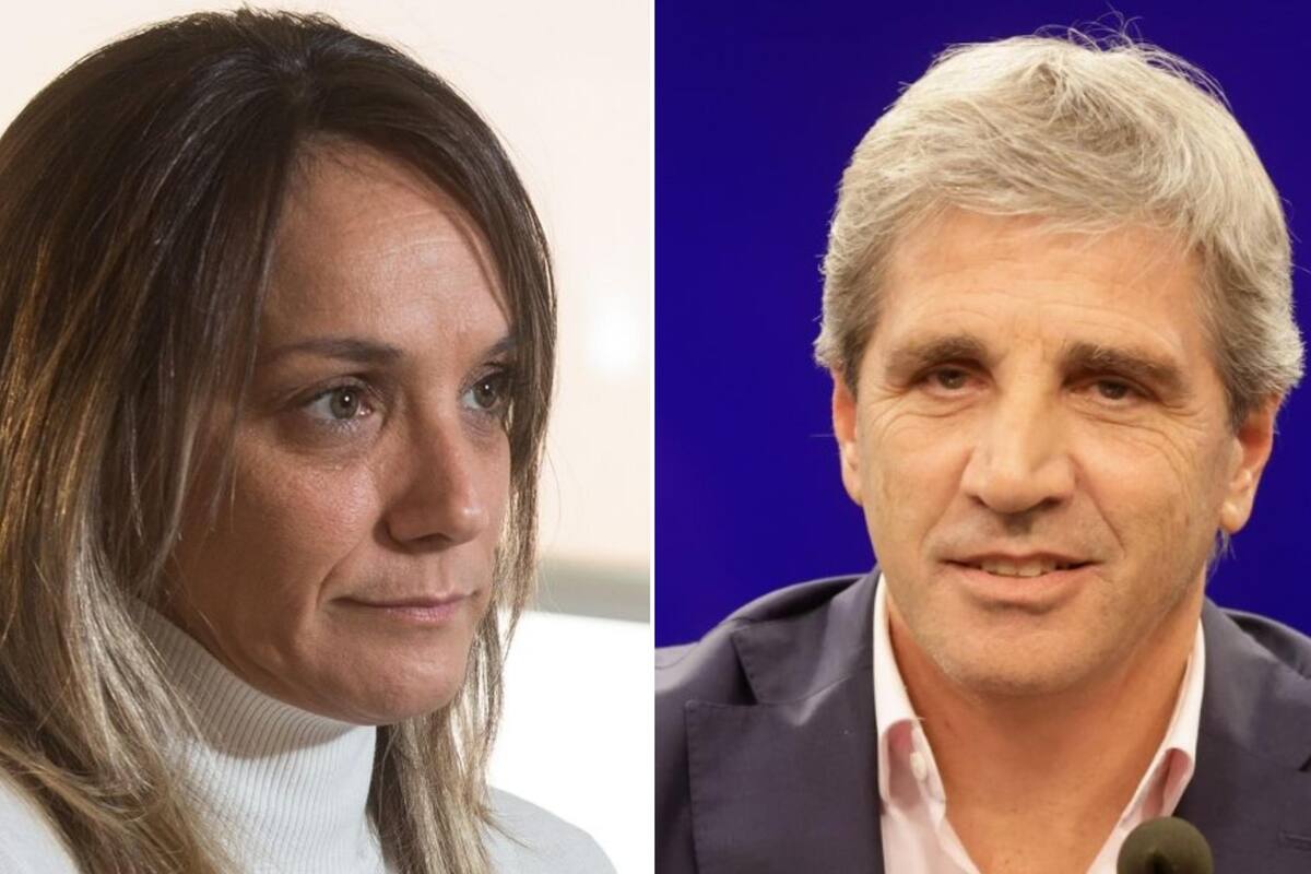 Malena Galmarini cruzó a Luis Caputo