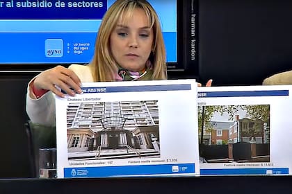 Malena Galmarini exhibe propiedades cuando anunció el recorte de los subsidios