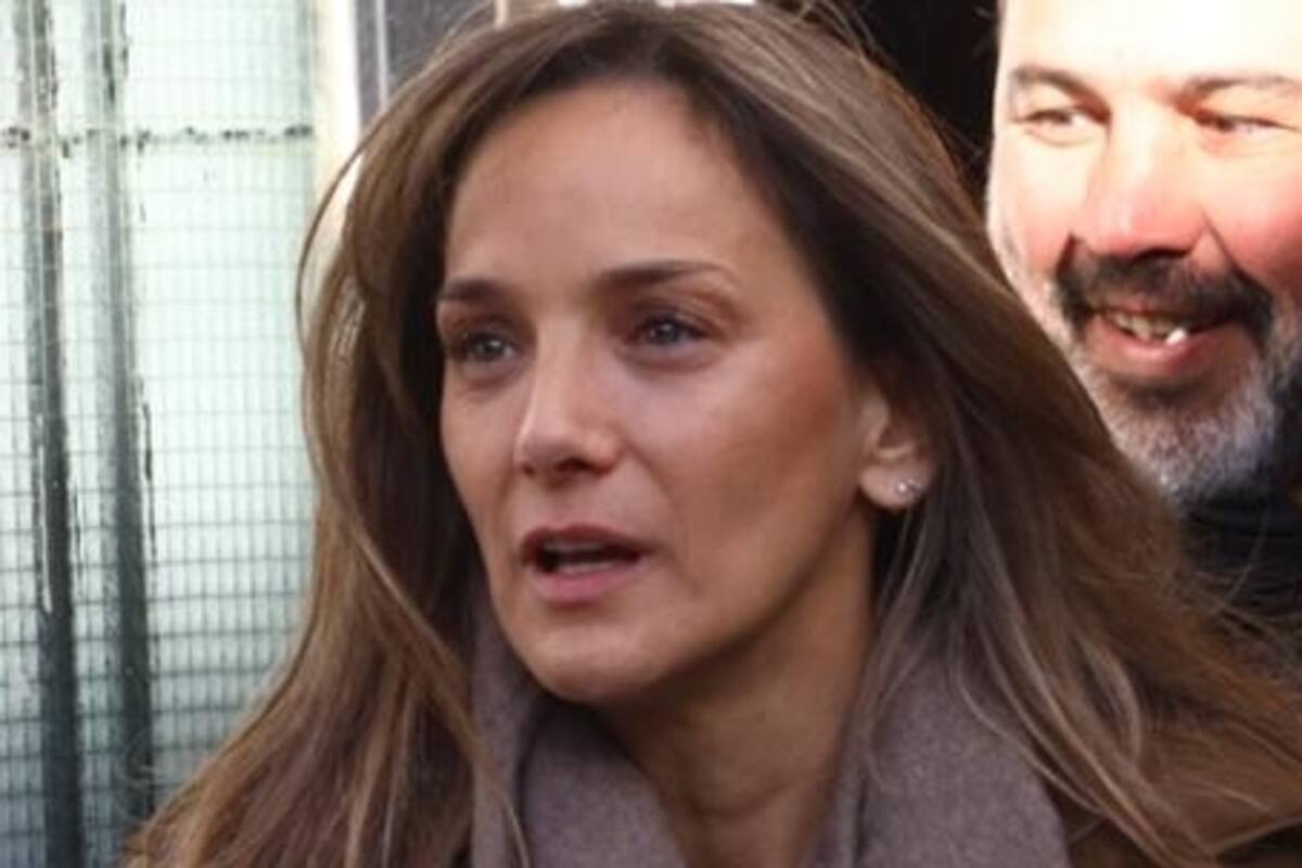 Malena Galmarini vota en las Paso 2023